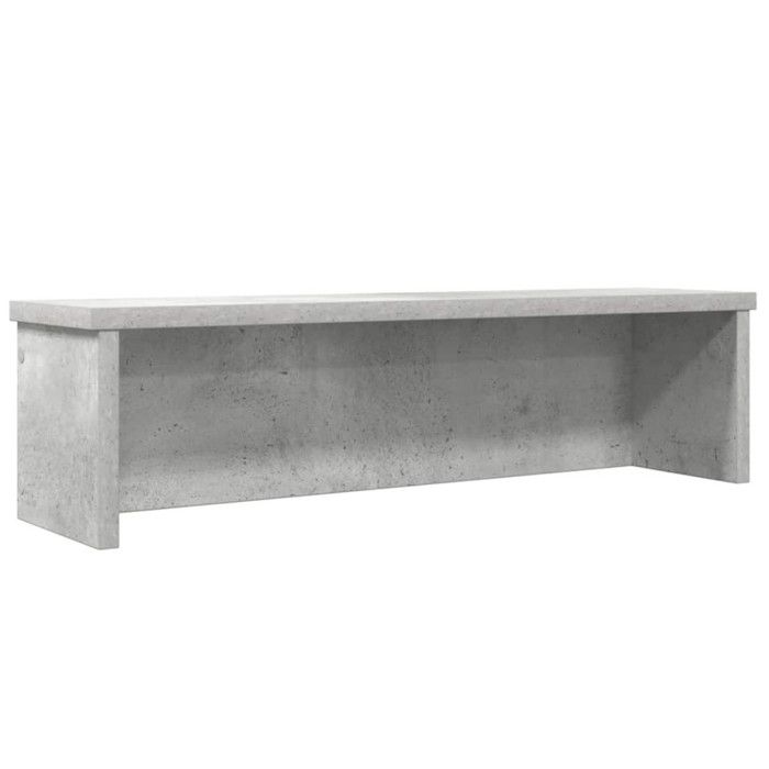 VidaXL Étagères de cuisine empilables 2 pcs gris béton 50x15x16 cm, étagère de rangement de cuisine, organiseur d'armoires 860488