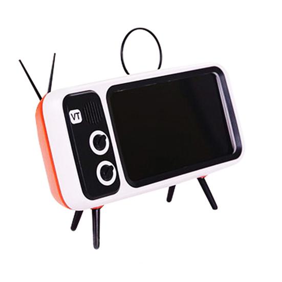 Portable Universal Retro TV Desktop Mobile Phone Holder Stand Mount Bracket