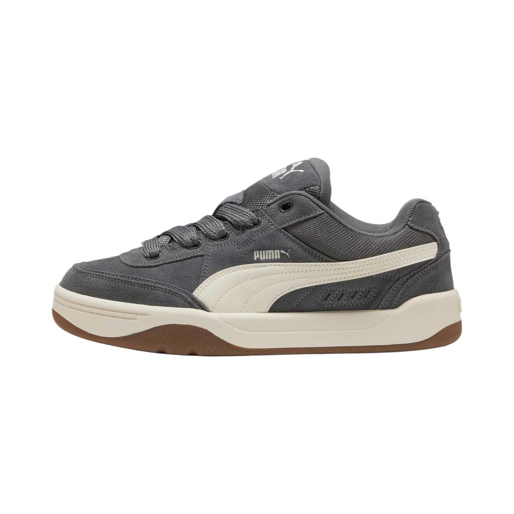 New PUMA Park Lifestyle SK8 Wear resistant And Lightweight Low Top Skateboard Shoes Unisex Gray 400708-02