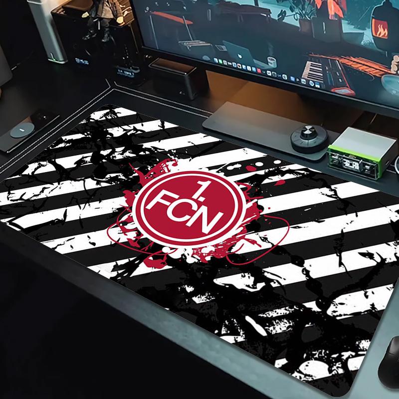 Tapis de souris Couleur 1.FC Nürnberg Coussin de table de jeu Grand Antidérapant Ordinateur portable Tablette Grande Sourispad XXL Tapis Mini PC Tapis de jeu Avec bordure bloquée