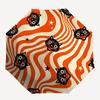 1pc Halloween Cats Automatic Umbrella - 8-Rib Portable Folding Black Iron Frame for Outdoor, Beach, Travel, Beach Umbrella,082