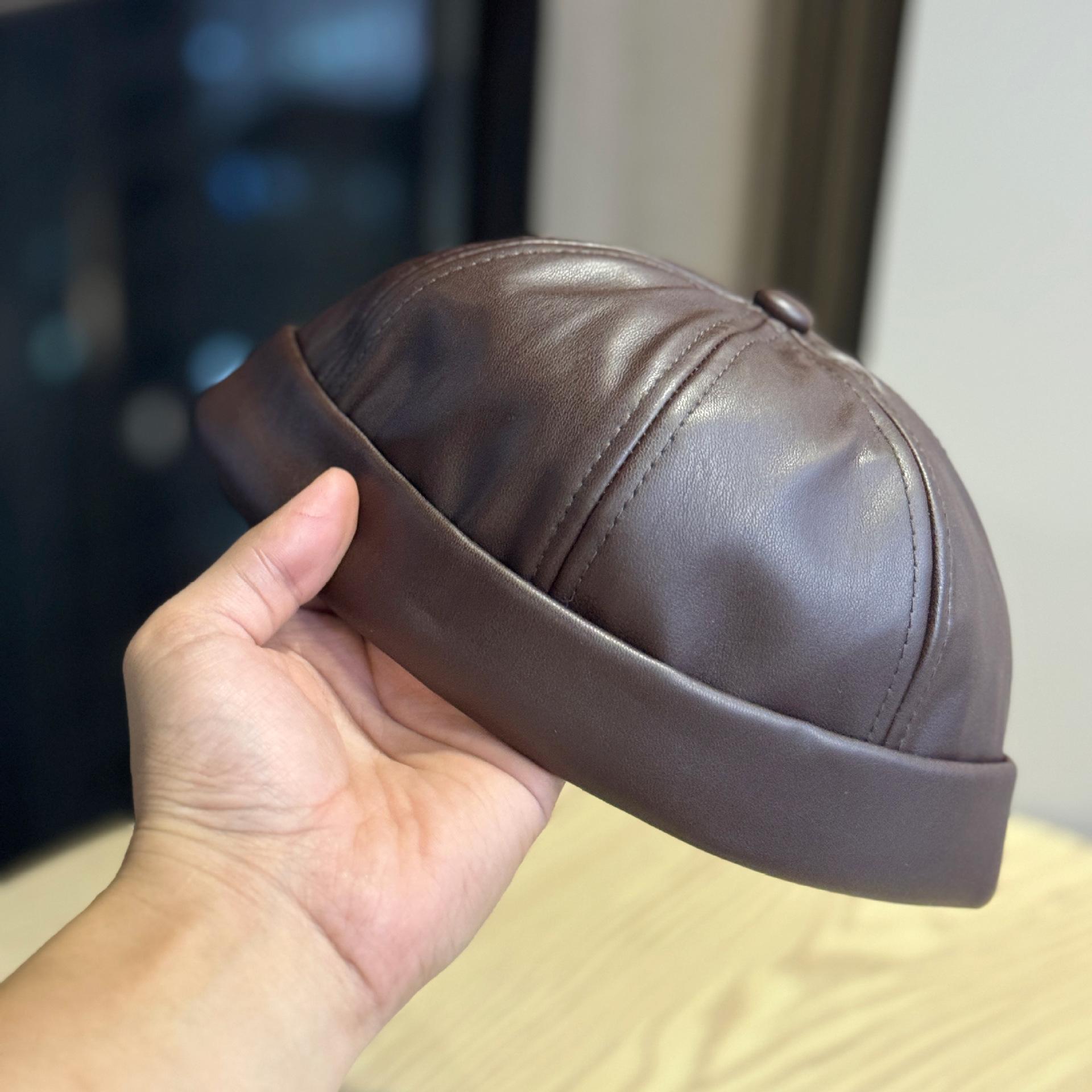 

Ретро Бескозырки для Яппи для Мужчин и Женщин Береты Обратной Носки в Японском Стиле Американские Шляпы Землевладельца Арбузная Кожура Adjustable