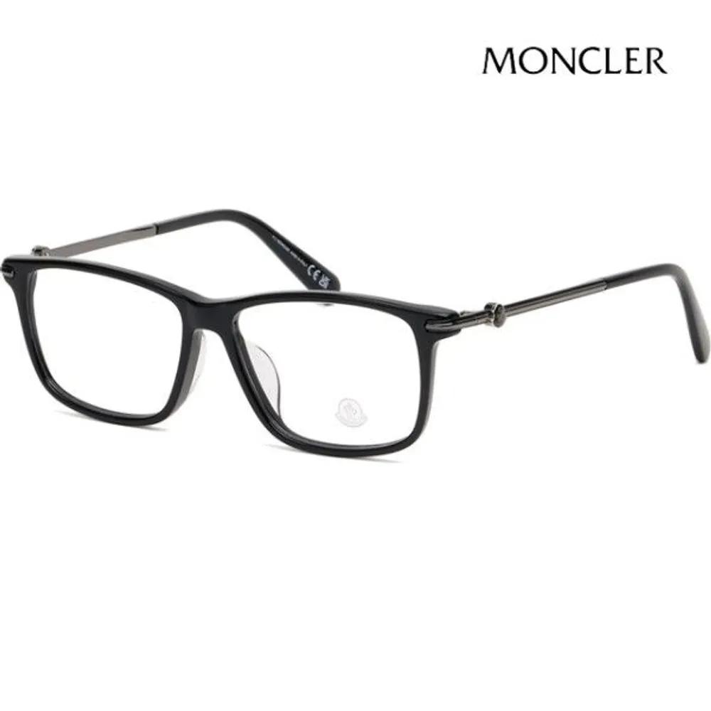 

[Moncler] Eyeglass Frames ML5205F 001 Black Horn-rimmed Square