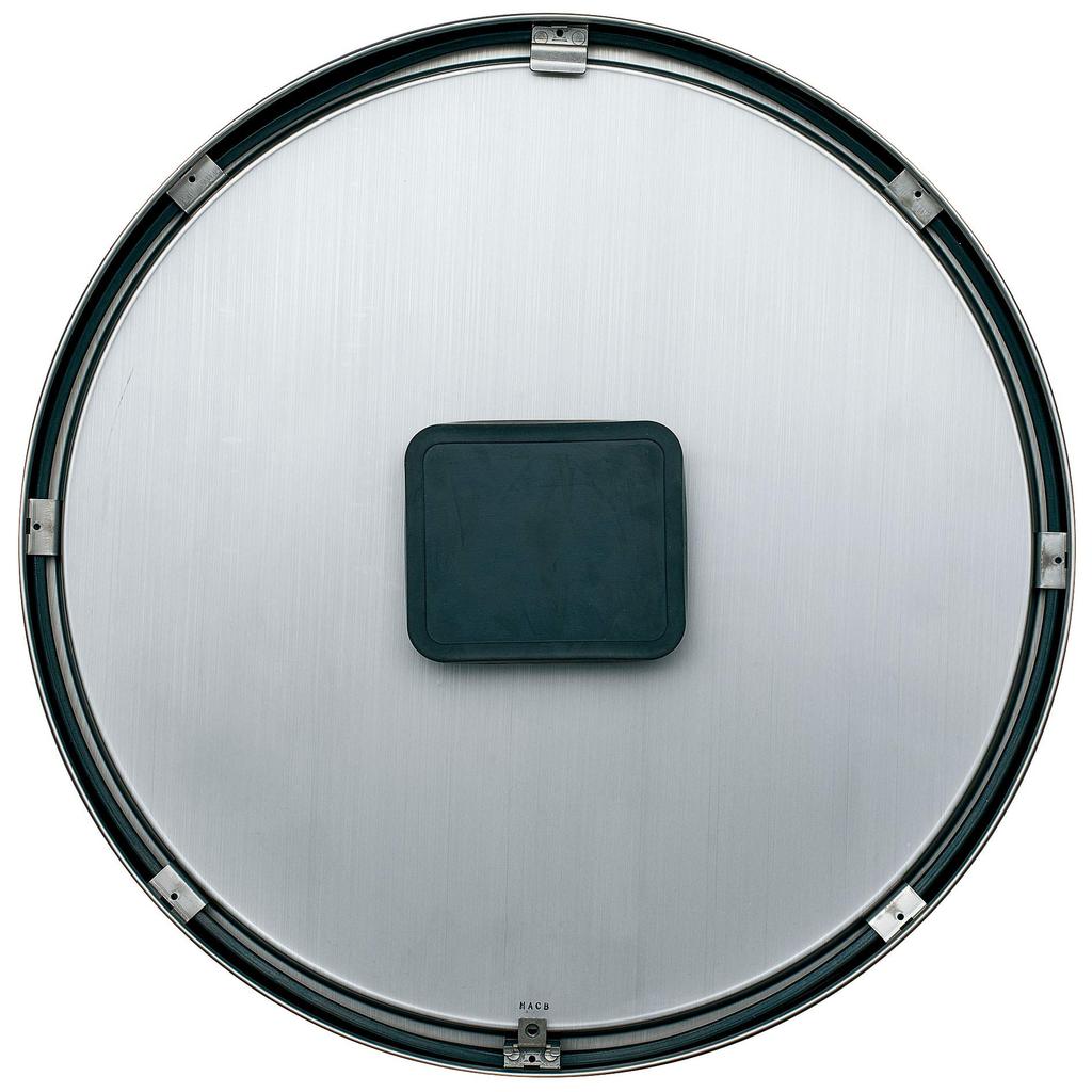 Seiko Clock KH411S Large Quartz Analog Wall Clock for Office Metal Frame Use, Weatherproof,