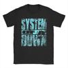 Novelty Punk Rock Band System Of A Down Tshirt Unisex Round Neck Short Sleeve Clothing  Cotton Summer Top Tee