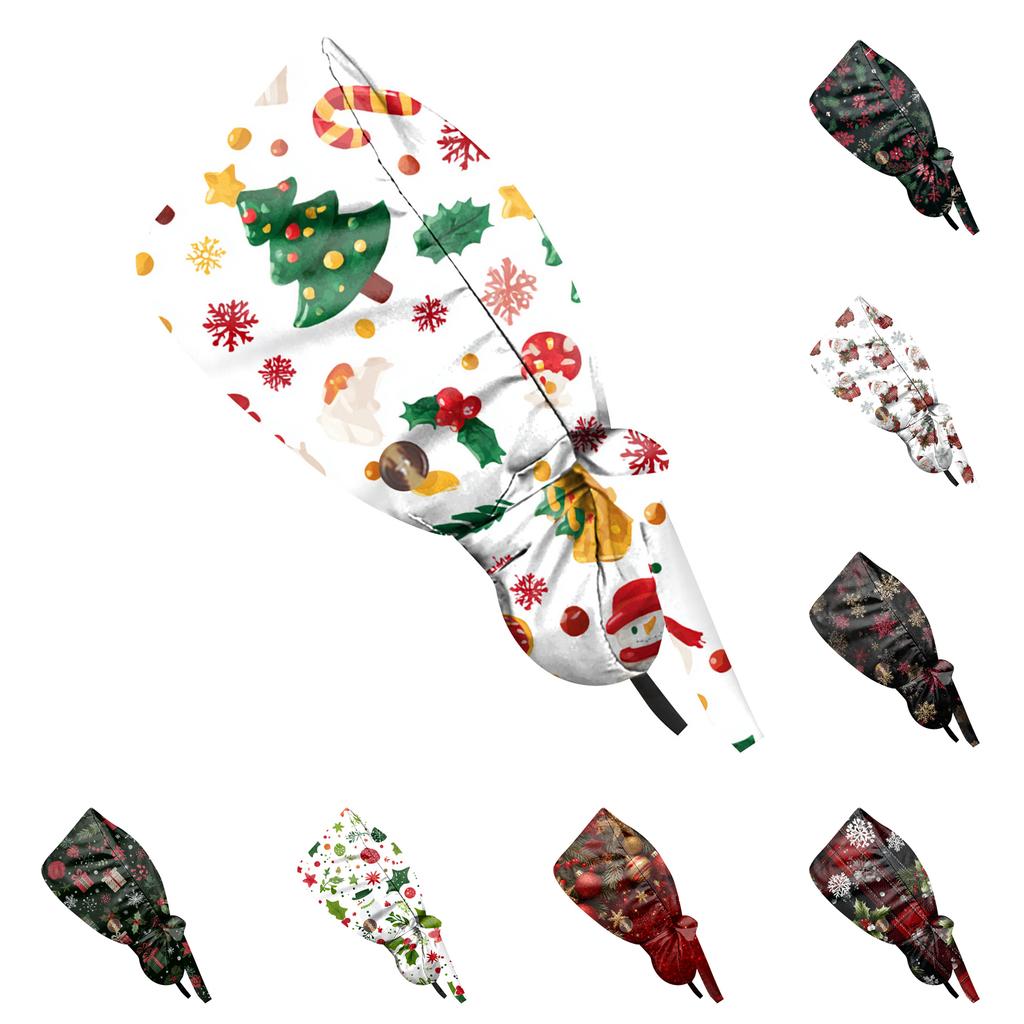 Pracovní čepice s módním potiskem, ležérní dámská čepice do culíku, čepice Wash, čepice Baotou