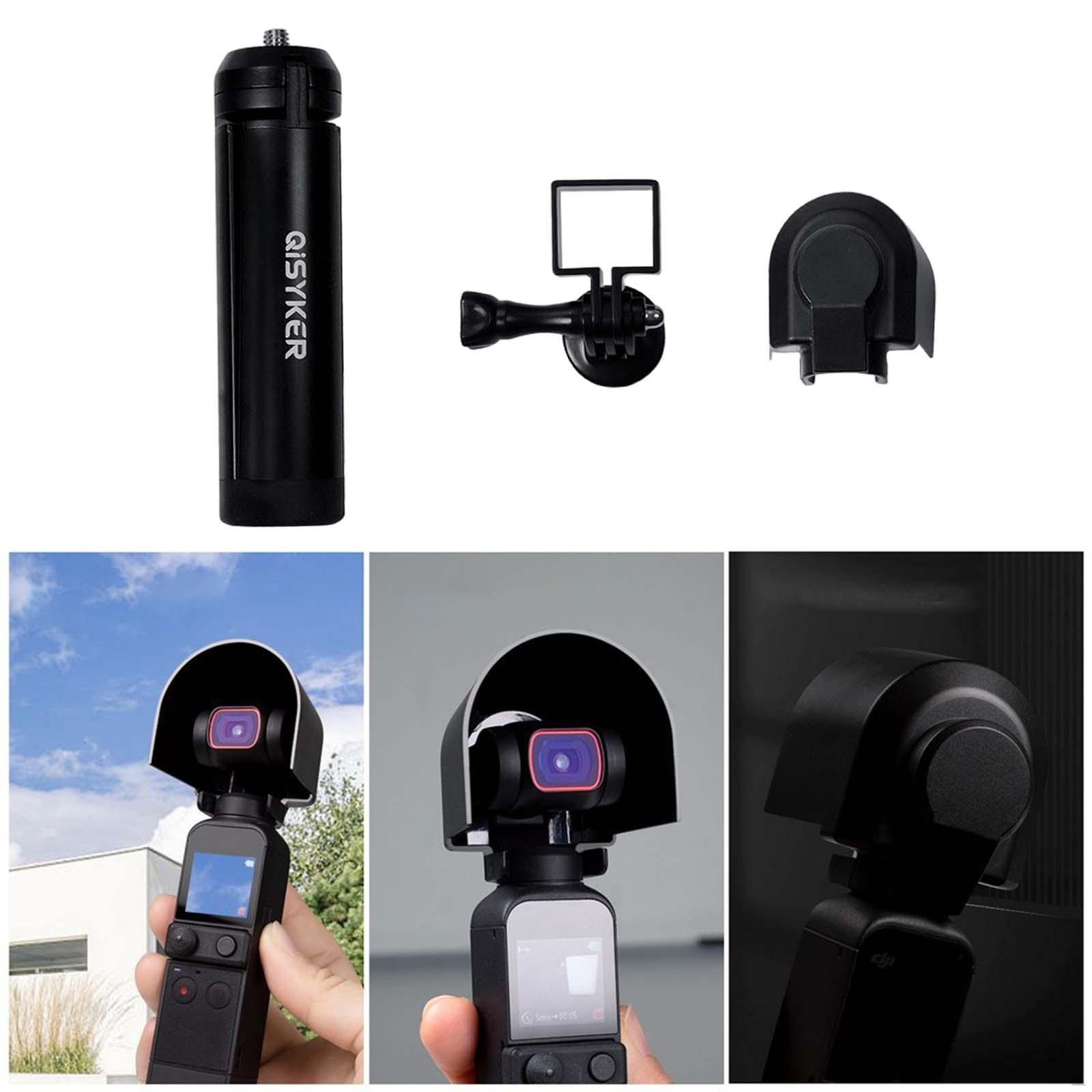 

Мини-штатив, компактный, с защитной крышкой объектива, стабилизатором монопода, винтом 1/4 дюйма, подвесом