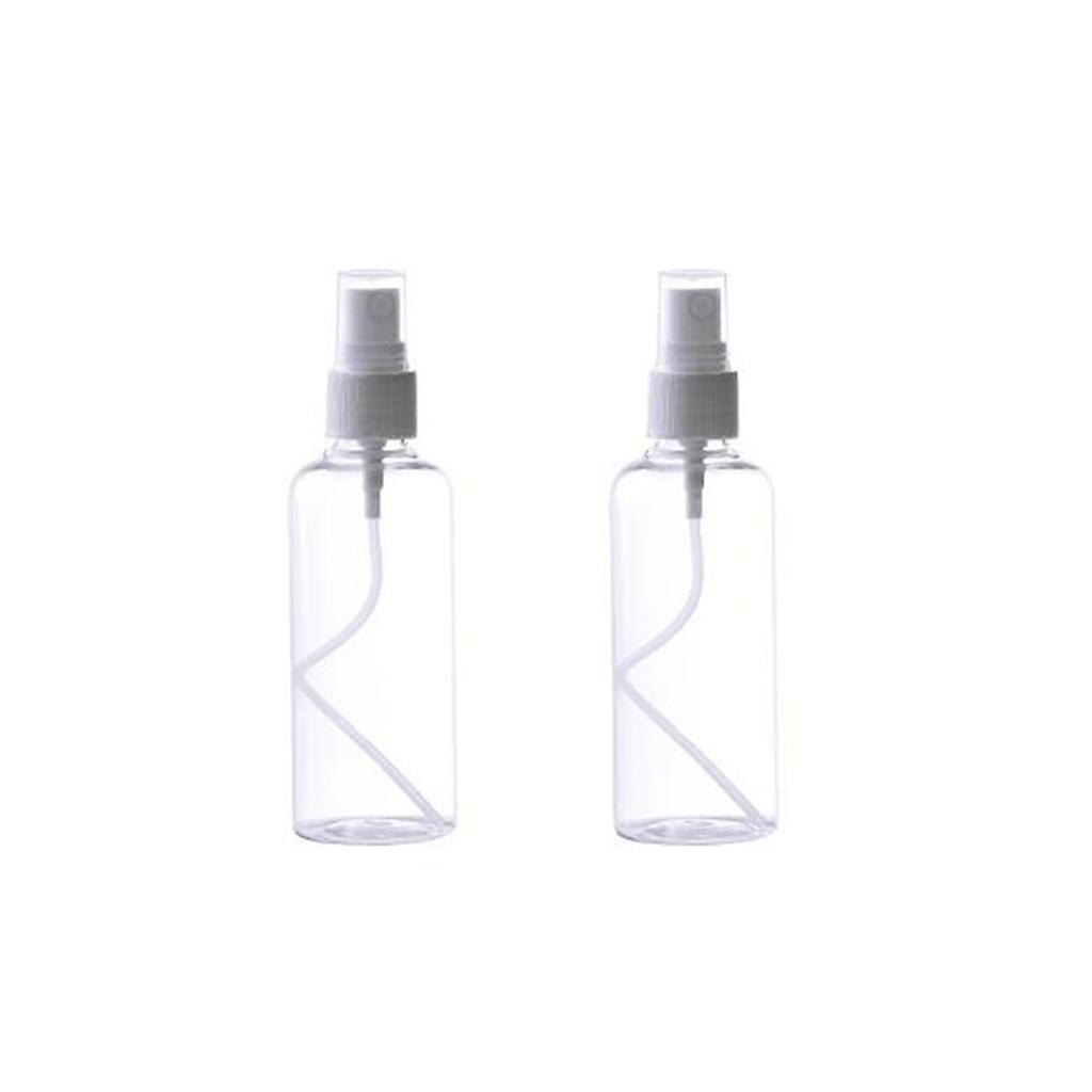 30/50/100ml Portable Travel Empty Small Spray Bottles Plastic Transparent Perfume Perfume Atomizer