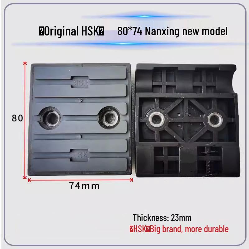 Automatic & Semi-Automatic Edge Banding Machine Accessories: Conveying Chain Block & Pressure Roller for Woodworking Machinery
