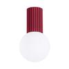 Halo Ceiling Lamp Burgundy IP44
