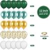 60-teiliges mehrfarbiges Latexballon-Set, geeignet für Geburtstagsfeiern, Hochzeiten, Valentinstags-Partydekoration