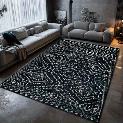 Geometric Pattern Carpet Mat Rug Modern Minimalist Design Home Decoration Soft Floor Mat for Living Room Carpets for Living Room