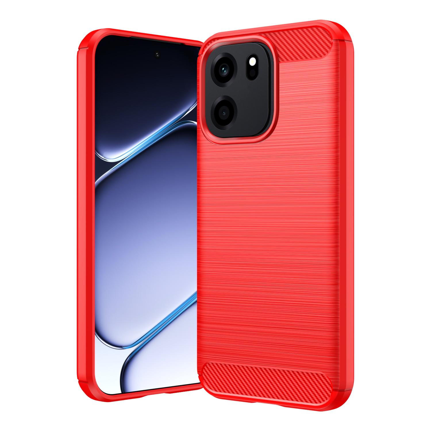 For OnePlus Nord CE6 Case Cover OnePlus Nord CE6 Fundas Coque Shell Shockproof Soft silicone TPU Phone Bumper OnePlus Nord CE6 For OnePlus Nord CE6 красный