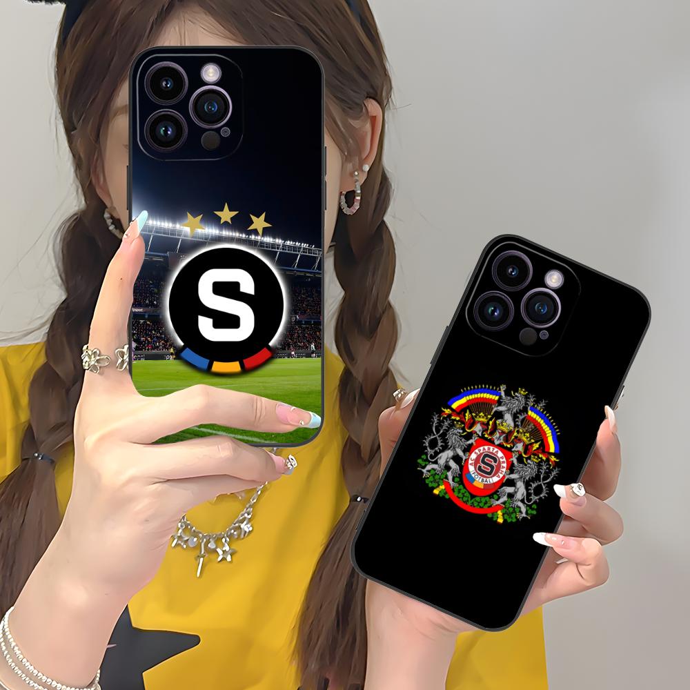 FC Sparta Praha Mobile Phone Case for iPhone 17 16 15 14 13 12 11 X XR XS 8 7 Pro Max Plus Mini Colour Protective Luxury Cover