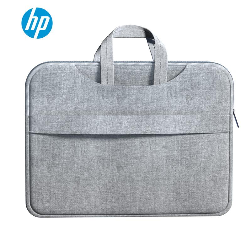 HP Tablet Laptop Handbag, 15.6-Inch Thick Fleece Inner Lining, Trolley Handle Design, Office Travel Storage Bag