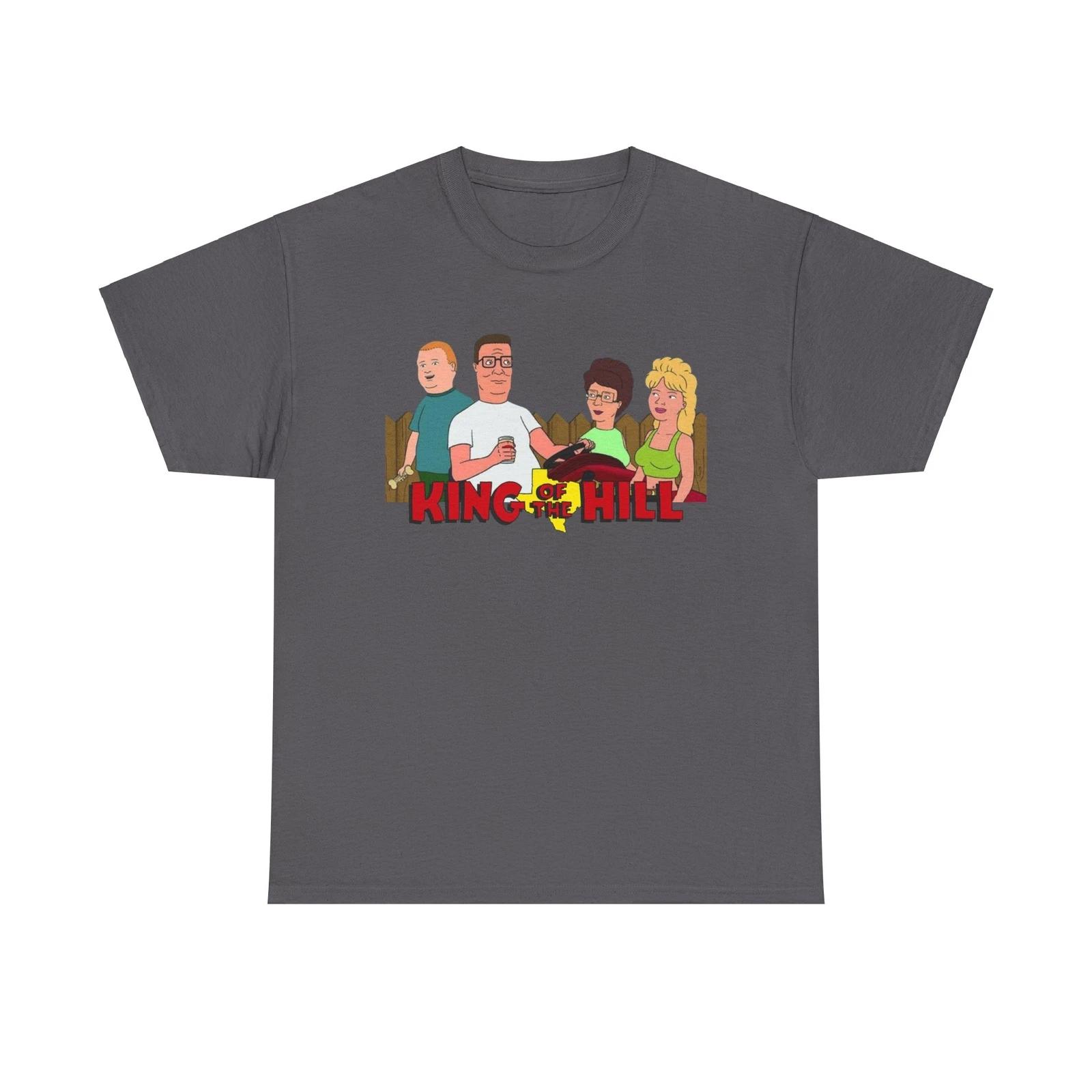 

King of the Hill Unisex Tee, Classic Cartoon T-shirt, Graphic Shirt S