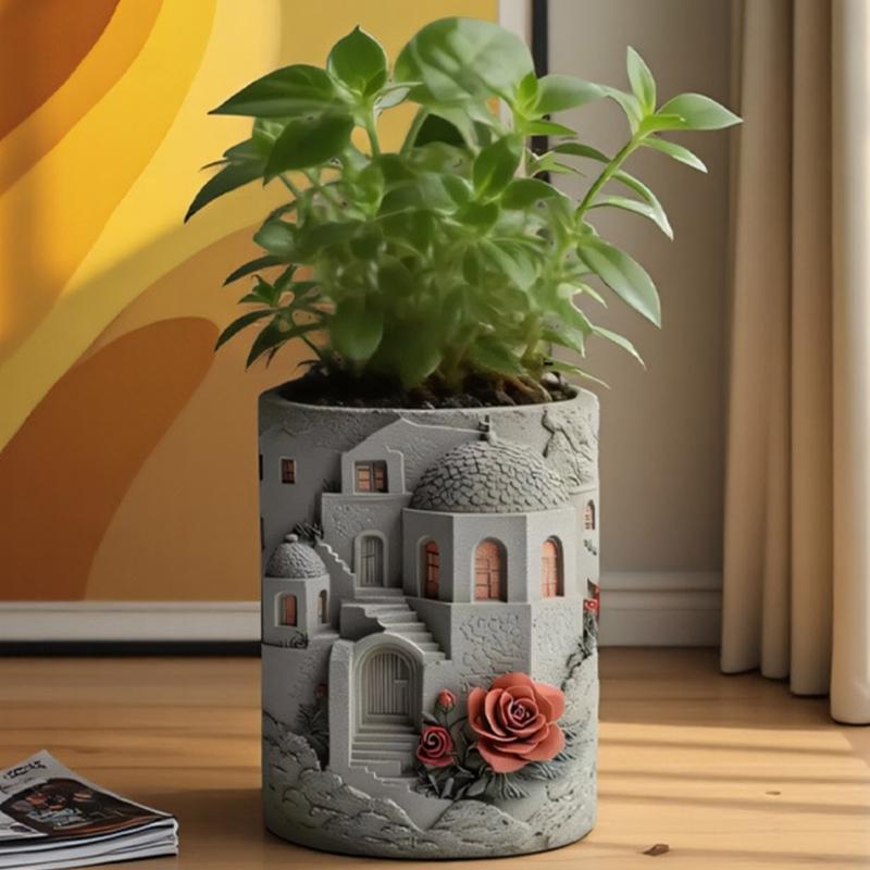 Reusable Silicone Cup Shape Mold For DIY Resin Casting Decorative Planter Candle Holder And Creative Crafts Project