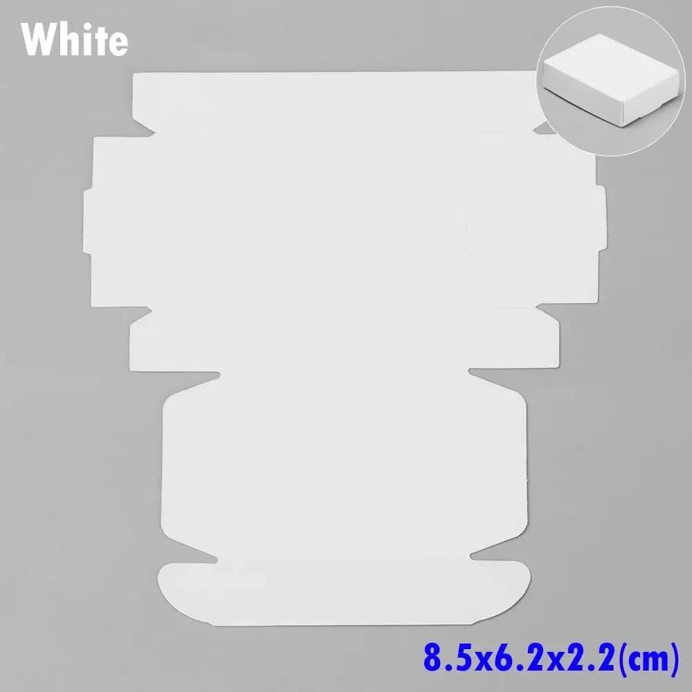 10pcs 9sizes Wedding Event Gift Craft Jewelry Candy Storage Cardboard Package Kraft Paper Box Wrapping