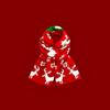 Christmas vibe scarf women's winter new Ankara red scarf long versatile knitted shawl scarf