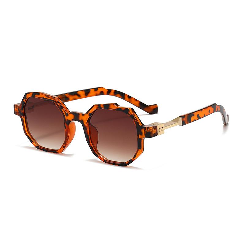 European and American new personalized hip-hop sunglasses men's high-end punk wear fashion multilateral sunglasses women's retro