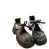 Big Head Bow Mary Jane Single Shoes Women's 2025 Spring and Summer New Fashion New Chinese Style Small Man Platform Small Leather Shoes