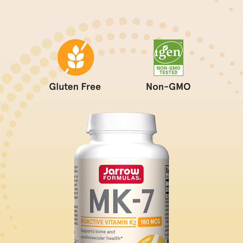 MK-7, 180 mcg, 30 Softgels