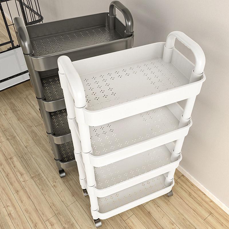 Compact Multi-Layer Trolley for Kitchen, Bedroom, or Bathroom Storage