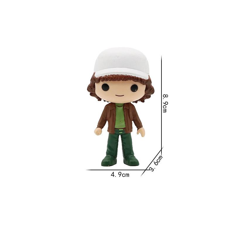Stranger Things 5 Pvc Figure Set With Movable Heads For Collectors And Fans