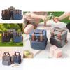 Foldable Insulated Ice Bag With Leakproof Design For Travel And Picnic Use
