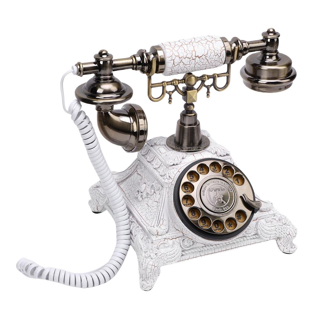 Guest Book Phone 32G Capacity Vintage Retro Telephone Customized Voice Message for Wedding Party