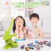 Rotating Badge Machine with 100 Badge Compact and DIY Badge Making Machine for School Entrance Gift Heart-Shaped Materials, Lightweight, Toy, Crafts,