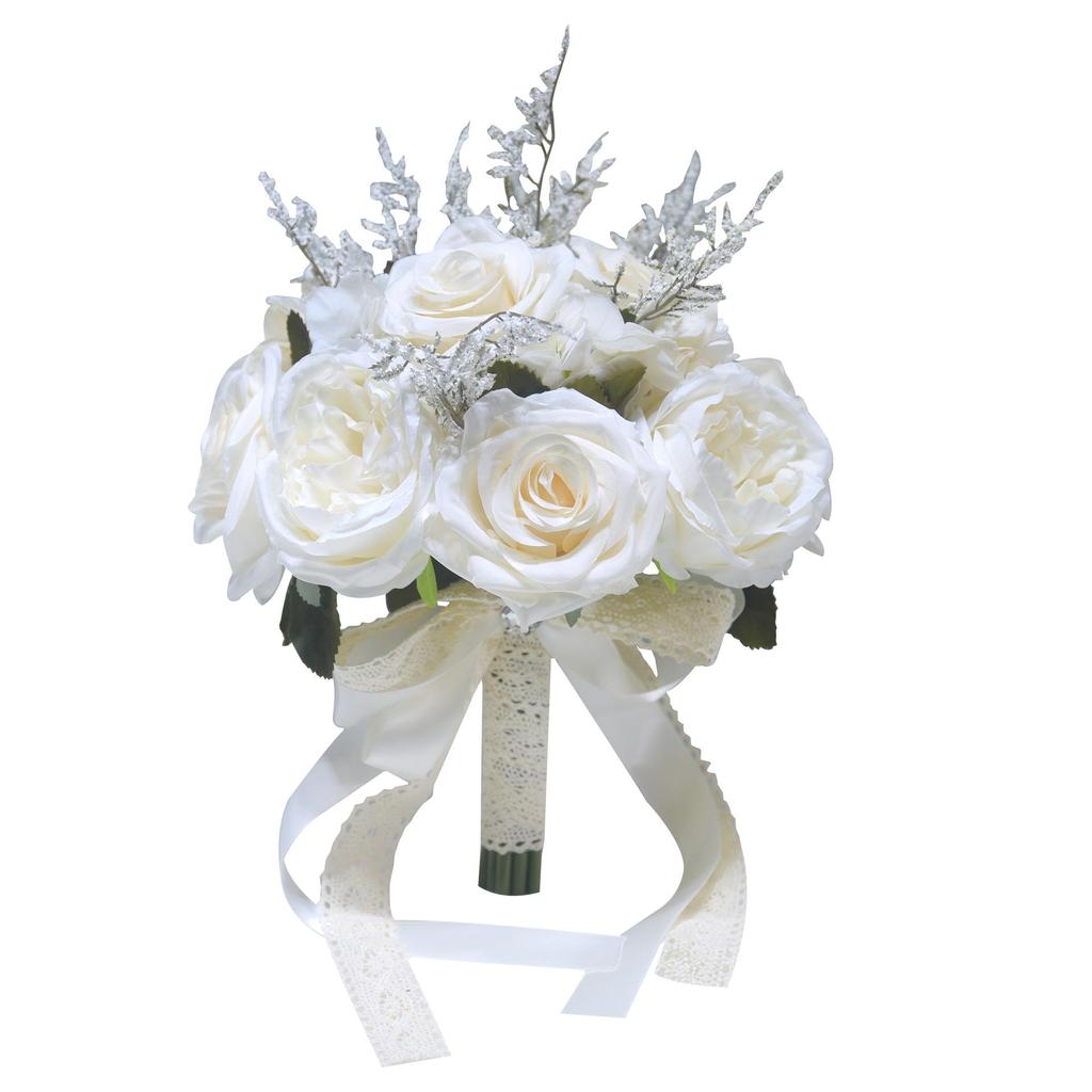 166-Piece Rose Bouquet for Weddings, Proposals, and Photography – Artificial Flowers for Brides and Bridesmaids