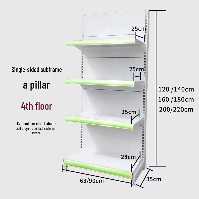Hospital Pharmacy Multilayer Display Rack: Double/Single-Sided Wall-Mounted Medicine Cabinet