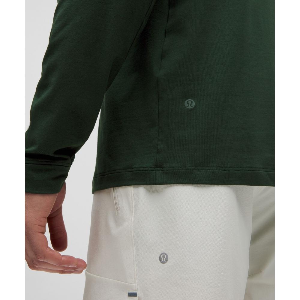 Lululemon Zeroed In Long Sleeve Shirt raInforest Green