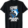 Come To The Shark Side Death Star Graphic Tee Funny Shark Lover TShirt Unisex