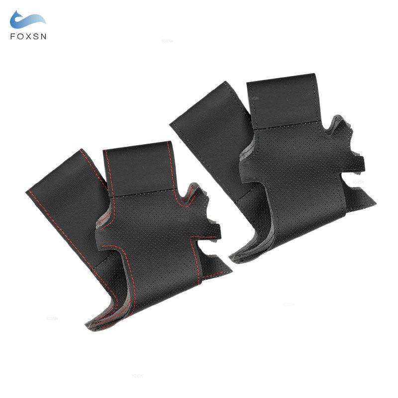 Car Accessories Steering Wheel Cover Leather Trim For Ford Mondeo 2007 2008 2009 2010 2011 2012 2013 2014 Galaxy S-Max 2006-2014