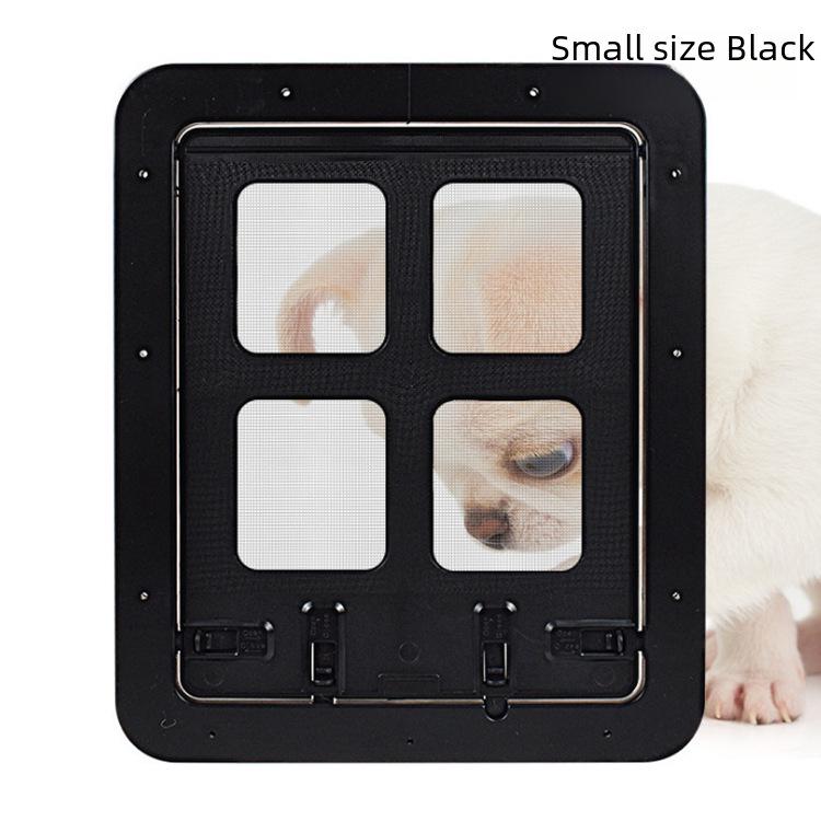 New Universal Pet Screen Door with Entry/Exit Control – Anti-Bite Design for Cats and Dogs
