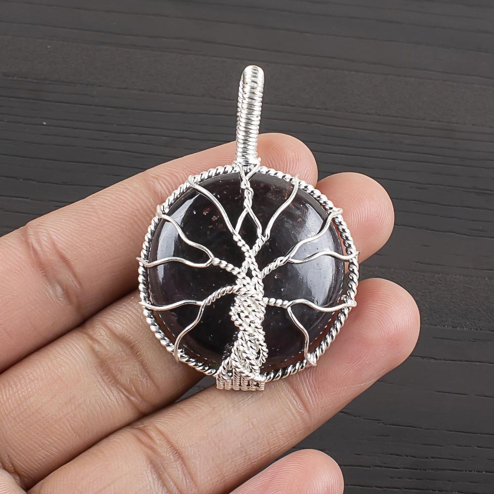 Natural Bronzite Gemstone 925 Sterling Silver Jewelry Designer Pendant 1.58  AJP-1557
