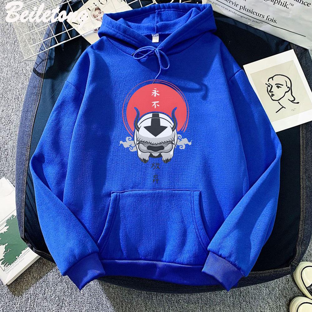 Avatar The Last Airbender Hoodie Cute Print Kawaii Clothes for Girl Pullover Cartoon Funny Sweatshirt Women Harajuku Wram