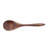 Ishida Soup Spoon, Lacquered, Natural Wood, 17.5cm