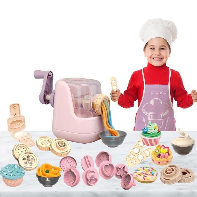 Fun And Educational Play Dough Set For Girls Creative Ice Cream And Noodle Maker