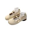 French Retro Mary Jane Small Leather Shoes Autumn New Models with Skirts Gentle Temperament Shallow Mouth Single Shoes