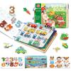 Montessori Sensory Toys Parish Learning Quiet Book Teaching Aids My First Busy Book Thinking Game Educational Toys For Children