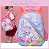 Adorable 3d Hard Shell Nylon Backpack For Kids In Fun Cartoon Designs For School
