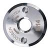 Hot-Selling M14 Angle Grinder Quick-Lock Pressure Plate: Chrome, Stable & Non-Slip
