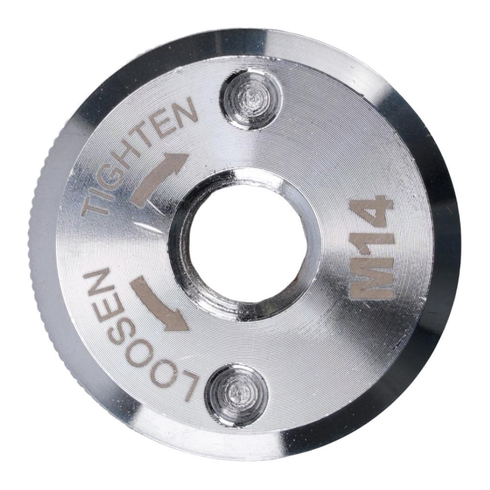 Hot-Selling M14 Angle Grinder Quick-Lock Pressure Plate: Chrome, Stable & Non-Slip