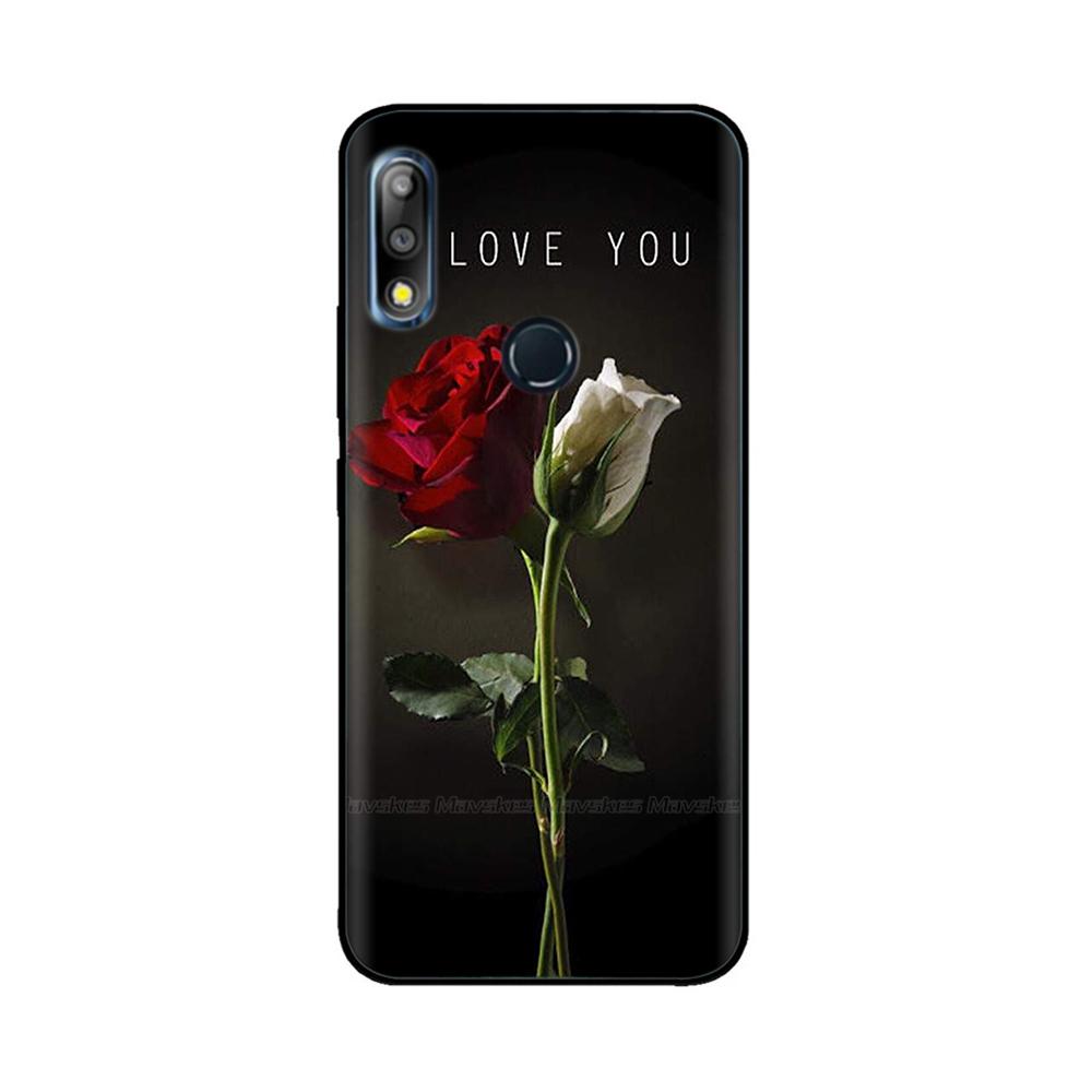 Pro pouzdro Asus ZenFone Max Pro M2 ZB631KL ZB633KL Měkký silikonový černý kryt telefonu Pro pouzdro Asus ZenFone Max Pro M1 ZB602KL Capa