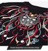 2024 Summer Men's Ethnic Style Embroidered Cotton Crew Neck T-shirt