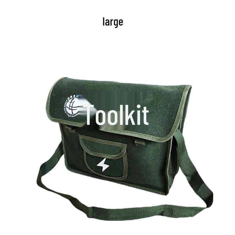 Heavy-Duty Canvas Tool Storage Bag