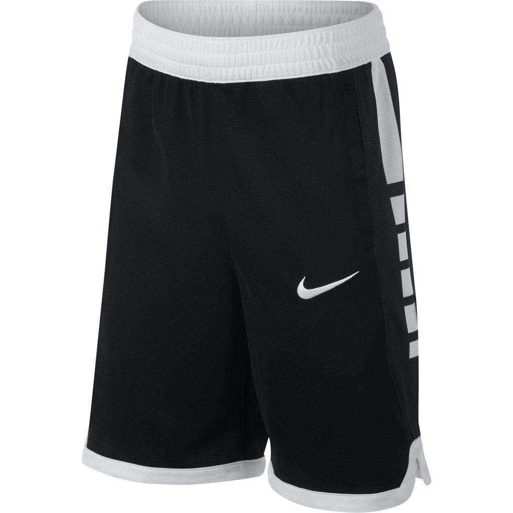 Nike Logo Quick-Dry Sports Shorts Unisex Shorts Black White AQ9473-013